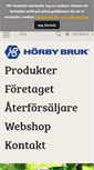 Mobile Screenshot of horbybruk.se